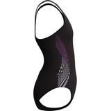 Speedo - Girl's Placement - Badpak - Blauw - Chloorbestendig