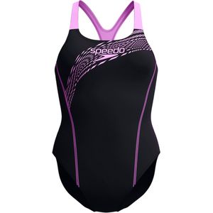 Speedo - Hyperboom Splice Racerback - Sportbadpak - Zwart