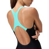 Speedo - Allover Digital Powerback - Badpak - Zwart/Blauw