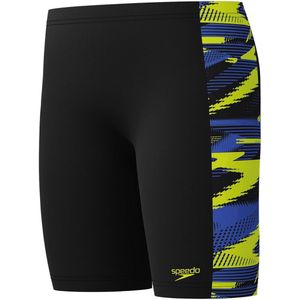 Speedo HyperBoom Panel Zwembroek voor jongens, hyper yellow, 9 jaar - 10 jaar