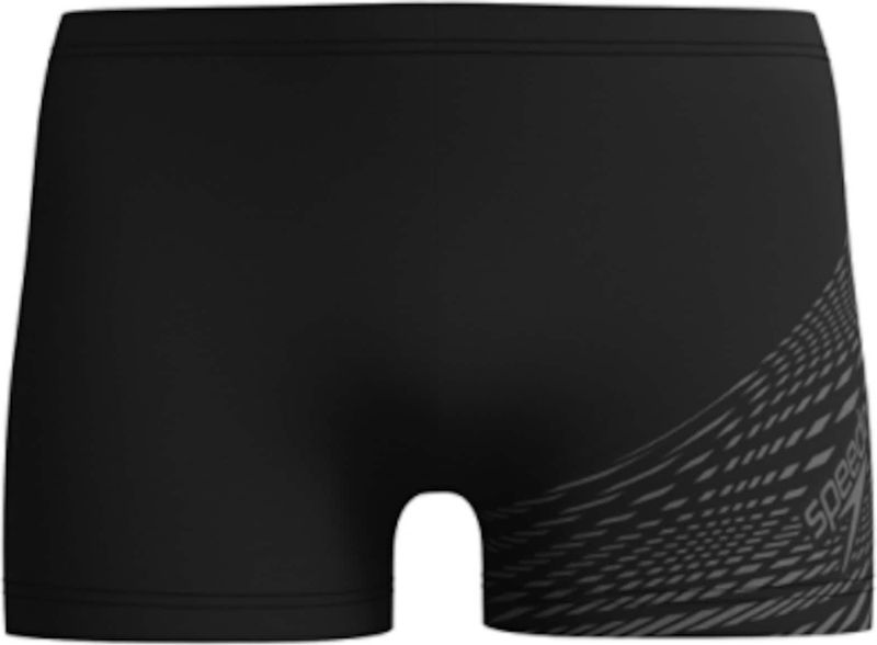 Medley - Aquashort - Blauw - EnduraFlex - Asymmetrische Print