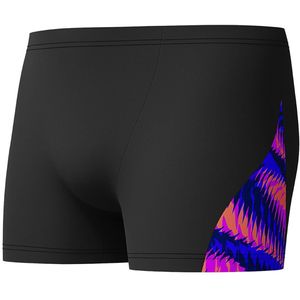 Speedo - Eco+ Aquashort - Zwembroek - Zwart - 100% Chloorbestendig, V-cut, Gerecycled Materiaal