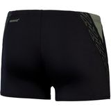 Speedo Hyperboom Splice - Zwemboxer - Kleur Antraciet-Zwart