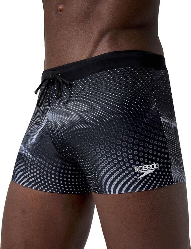 Speedo - eco Valmilton Dot Mesh AQSH - Zwembroek - Zwart - Middel Heren