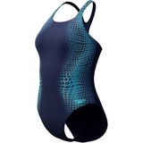 Speedo - Dames Eco V-hals Shaping Badpak - Blauw