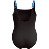 Speedo - Luna Lustre - Badpak - Blauw - Model met Vierkante Hals
