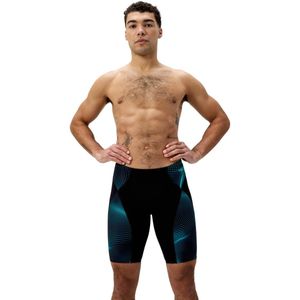Speedo - Compressie Jammer Eco Endurance+ - Blauw/Groen - Zwembroek