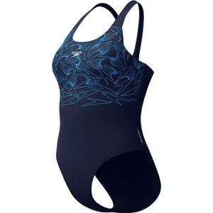 Speedo - ECO+ Hyper Boom Placement Muscleback - Sportbadpak - Donkerblauw - Volwassenen