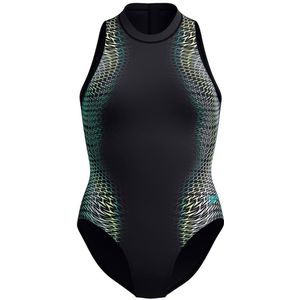 Speedo - Printed Hydrasuit - Badpak - Zwart