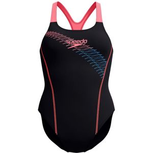 Speedo - Eco Medley Logo Medalist - Badpak - Zwart-multicolour