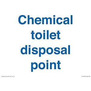 Chemisch toilet verwijderingspunt Teken - 200x150mm - A5L