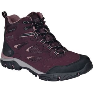 Regatta Dames/dames Holcombe IEP Mid Hiking Boots (Donker Bordeaux/zwart) - Maat 36