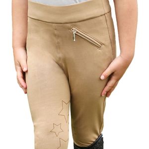 HyPERFORMANCE Kinderen/Kinderen Stella Riding Tights (140) (Beige)