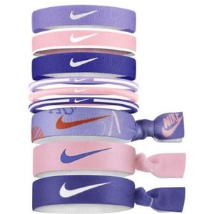 Nike Logo Hoofdband (Verpakt per 9)  (Purper/Roze/Lila)