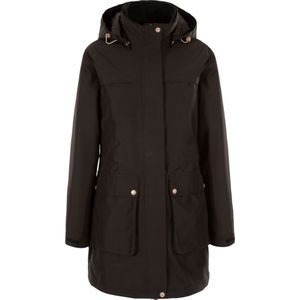 Trespass - Gewatteerde Jas - Waterdicht - Verstelbare Taille - Zwart