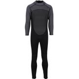 Regatta Heren Grippy Wetsuit (S - M) (Zwart/Donkergrijs)