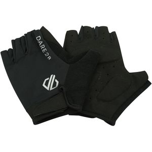 Dare 2B Heren Pedal Out Vingerloze Suède Handschoenen (S) (Zwart)