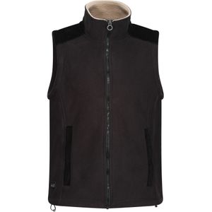 Regatta Heren Faversham Fleece Body Warmer (Zwart)