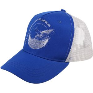 Regatta Heren Tassian Walvis Trucker Cap  (Lapis Blauw/Wit)