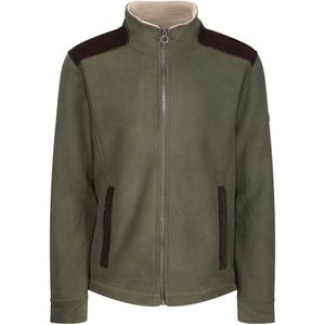 Regatta - Faversham - Fleece Jas - Zwart - 100% Polyester, Volledige Ritssluiting, 2 Voorzakken