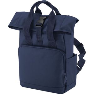 Bagbase - Rucksack, Mini, recyceltes Material  (Marienblaue Dämmerung)