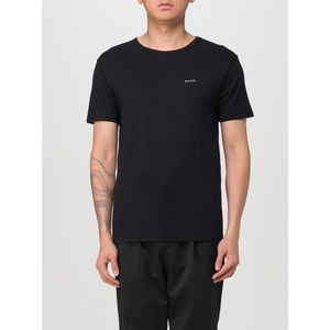 Paul Smith - Logo Pack - T-shirts - Zwart - 100% Katoen, Regular Fit, Ronde Hals, Korte Mouwen
