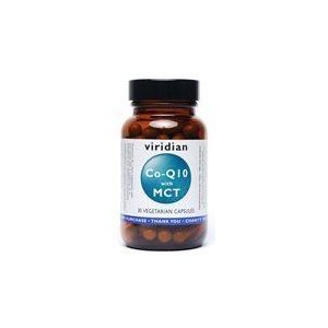 Viridian CoQ10 with MCT 30mg, 60 Vegetable capsules