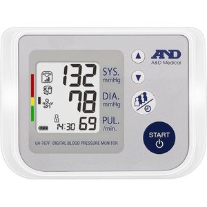 A&D Medical UA-767F - Bloeddrukmeter - Bovenarm - aanbevolen Nederlandse Hartstichting - Royaal SimFit-manchet