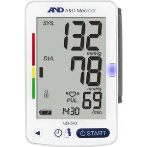 A&D Medical - UB-543 - Bloeddrukmeter - Pols - Klinisch Gevalideerd