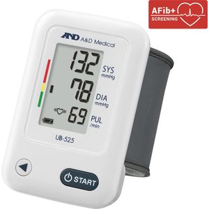 A&D Medical UB-525 bloeddrukmeter op de pols, wit