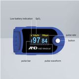 A&D - UP-200 - Zuurstofmeter - Medisch Gecertificeerd - Compact en Betrouwbaar
