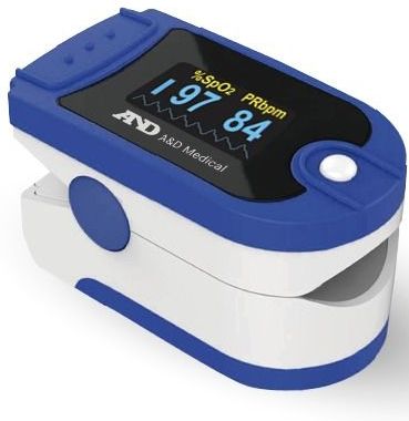 A&D - UP-200 - Zuurstofmeter - Medisch Gecertificeerd - Compact en Betrouwbaar