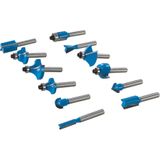 Silverline 12-delige 1/4 TCT Frees set - 1/4 - 792084