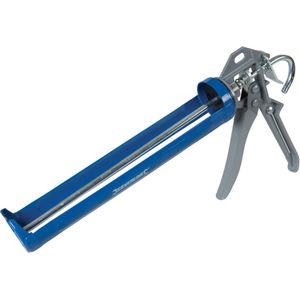 Silverline Kitpistool - Draaibare kokerhouder - 400 ml - Geverfd stalen frame