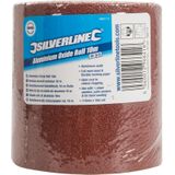 Silverline Schuurpapier op rol - Aluminiumoxide - Korrel 40 - 10 meter - 115 mm
