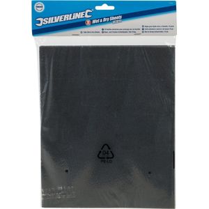 Silverline Nat en Droog - Waterproof Schuurpapier - 230 X 280 Mm - Korrel 120 - 10 Stuks