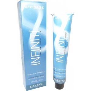 Affinage Infiniti Ultra Low Ammonia Permanente Crème Haarkleuring 60ml - 08.3 Light Golden Blonde / Helles Gold Blond