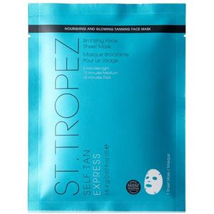 St. TropezSelf Tan Express Bronzing Face Sheet Mask 18 g