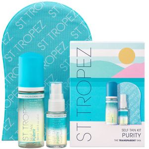 St.Tropez - Mini Kit Purity - Gezichtsverzorging - 50 ml Mousse - 14 ml Mist - Mitt