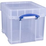 Opbergbox Really Useful 35 liter 480x390x345 mm transparant wit