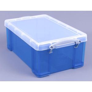 Archiefdozen - Transparant Blauw - Kunststof - Stapelbaar - 3 Liter