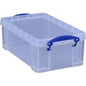 Really Useful Box - Box opbergdoos 5 liter, transparant