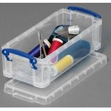 Really Useful Box Aufbewahrungsbox 0,9 l - 22,0 x 10,0 x 7,0 cm transparent