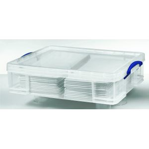 Really Useful Box Aufbewahrungsbox 33,0 l - 71,0 x 44,0 x 16,5 cm transparent