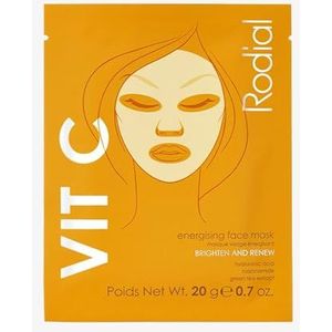Rodial - Vitamin C Energising Sheet Mask - Gezichtsmasker - Biocellulose
