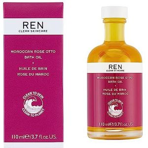 REN - Moroccan Rose Bath Oil - Badolie - 100ml - Geurloze Formule