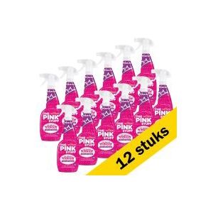 The Pink Stuff raam & glasreiniger (12 flessen - 750 ml)