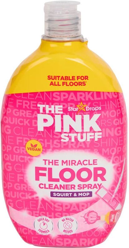 Dweilmop - Pink Stuff - Reinigingsmiddel - Diverse Vloertypes - Veganistisch