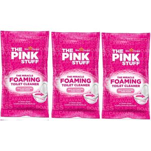 The Pink Stuff The Miracle Schuimende Toiletreiniger 3 x 100 gr