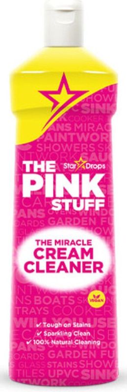 STARDROPS THE PINK STUFF 500ML MIRACLE CREAM CLEANER x 12 Case Barcode